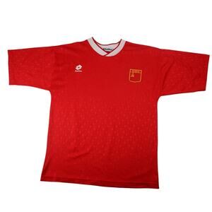 Vintage Lotto CCCP Soviet Russia Soccer Jersey